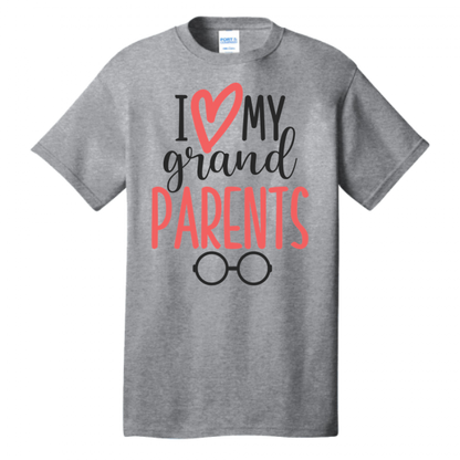 I love my grandparents day saying svg designs