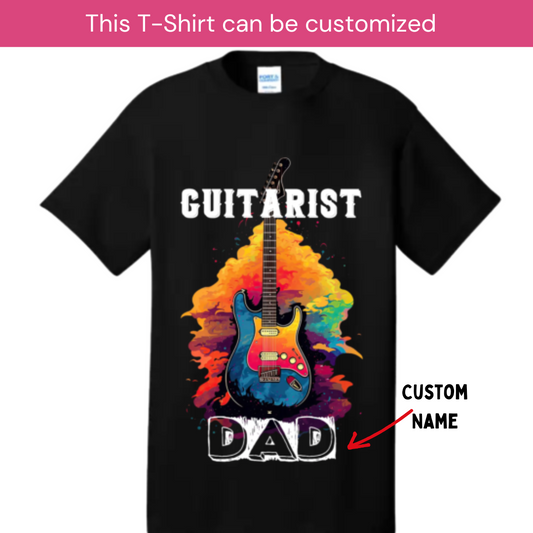 UNISEX Guitarist DAD/MOM/SISTER/GRANDPA -  Personality Guitar Player TShirt