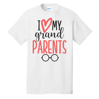 I love my grandparents day saying svg designs